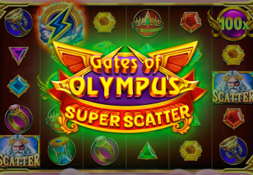 Автомат Gates Of Olympus Super Scatter в Рокетман казино